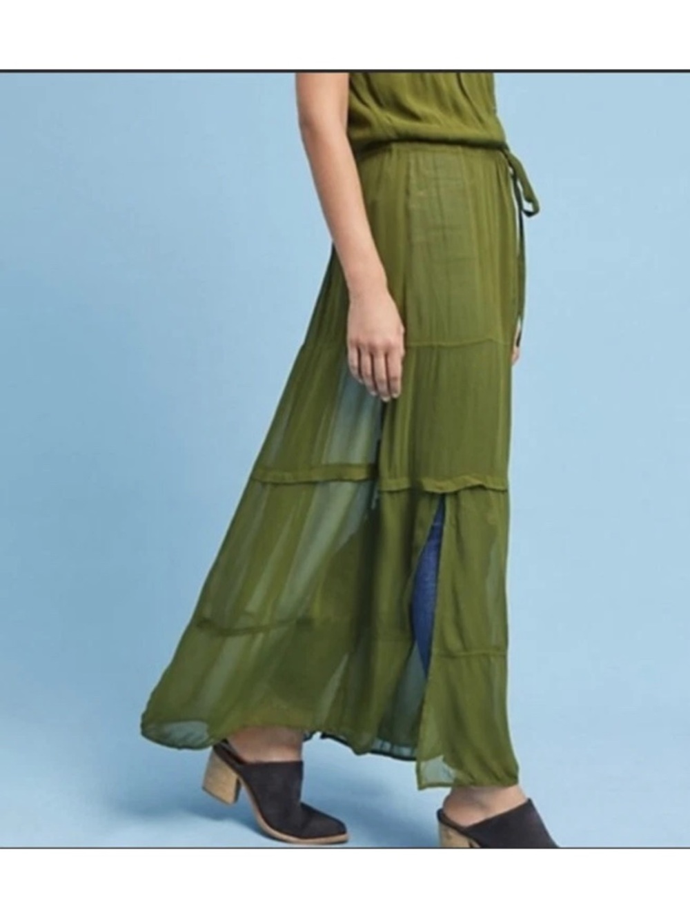 Maeve Green Midori Duster - Picture 3 of 12